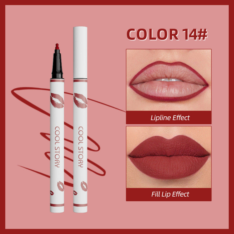Matte liquid lipstick pen