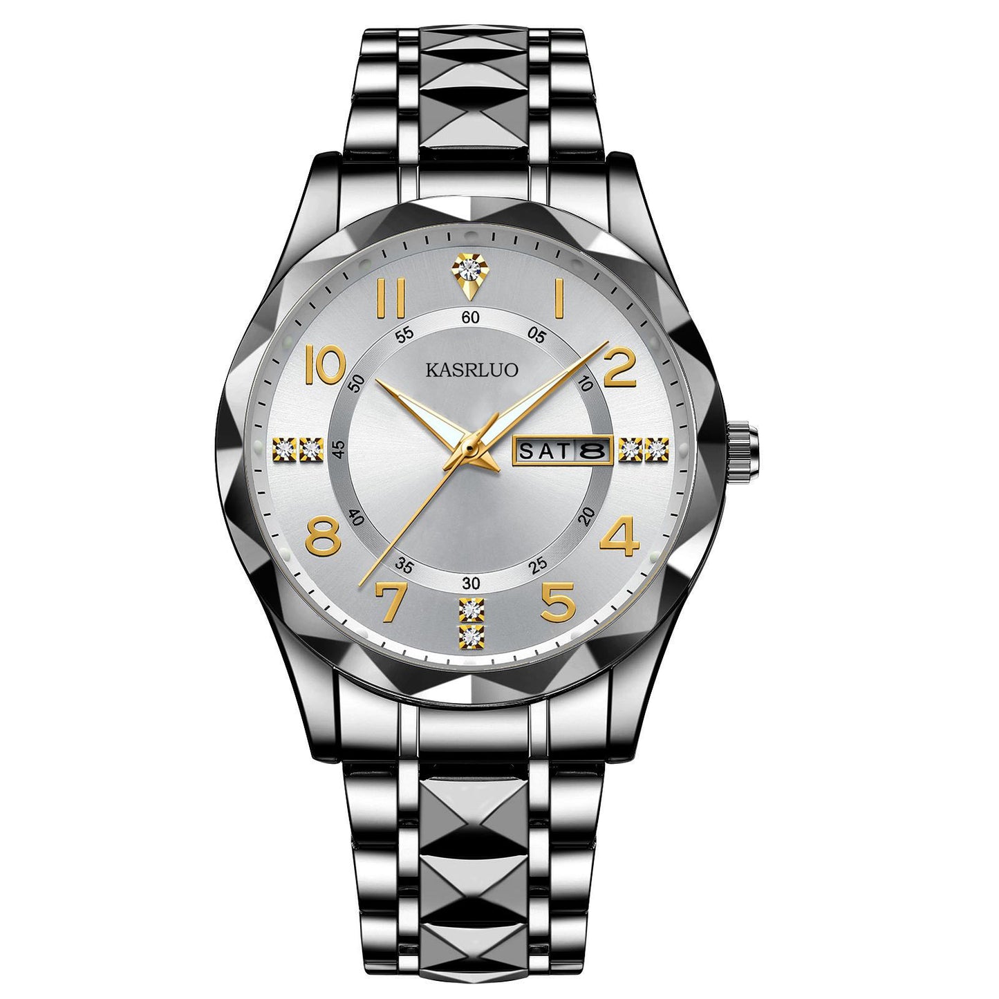 Men's Calendar Luminous Waterproof Quartz Watch