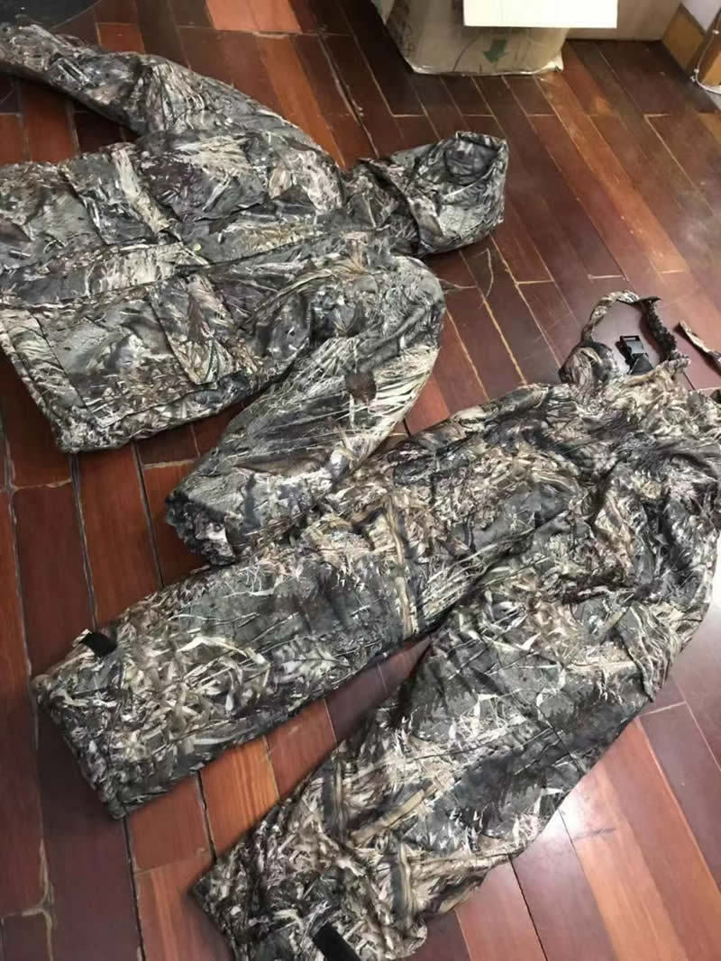 Men's Camouflage Winter Cotton-Padded Suit