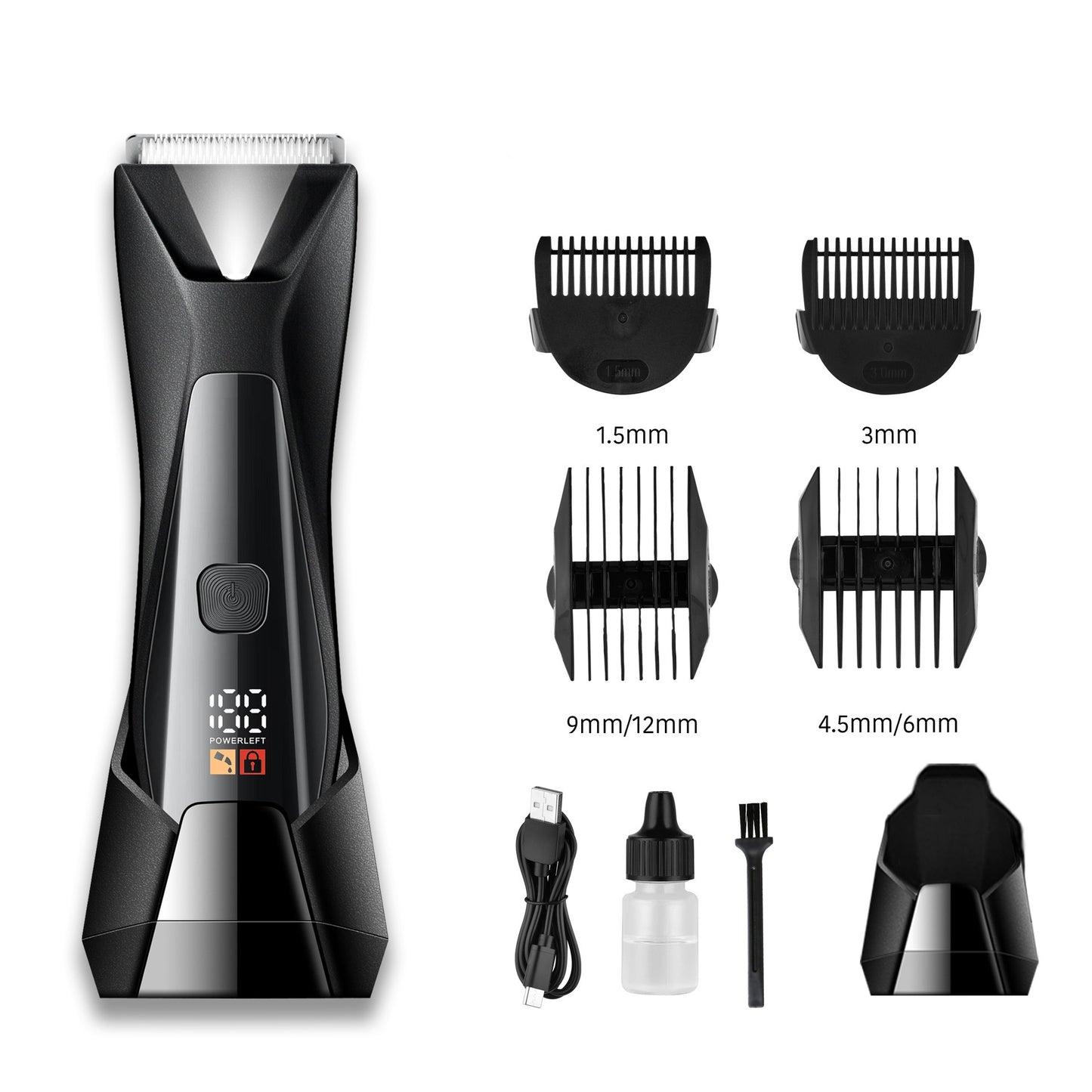 Men's Electric Body Groomer Shaver