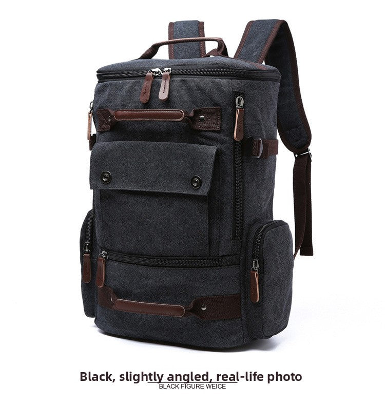 Men's Fashion Canvas Travel Backkpack