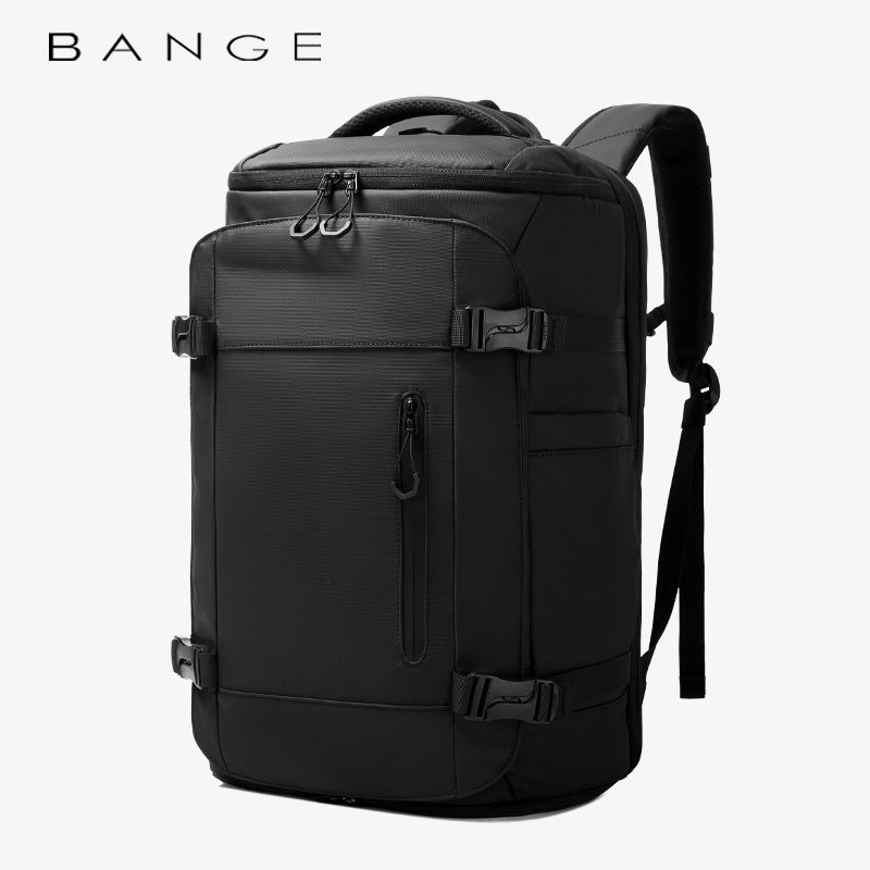 Men's Large Capacity Travel Backpack with Shoe Compartment