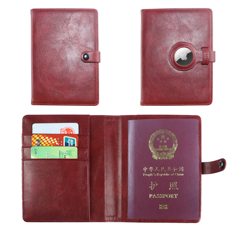 Men's Passport Leather Case