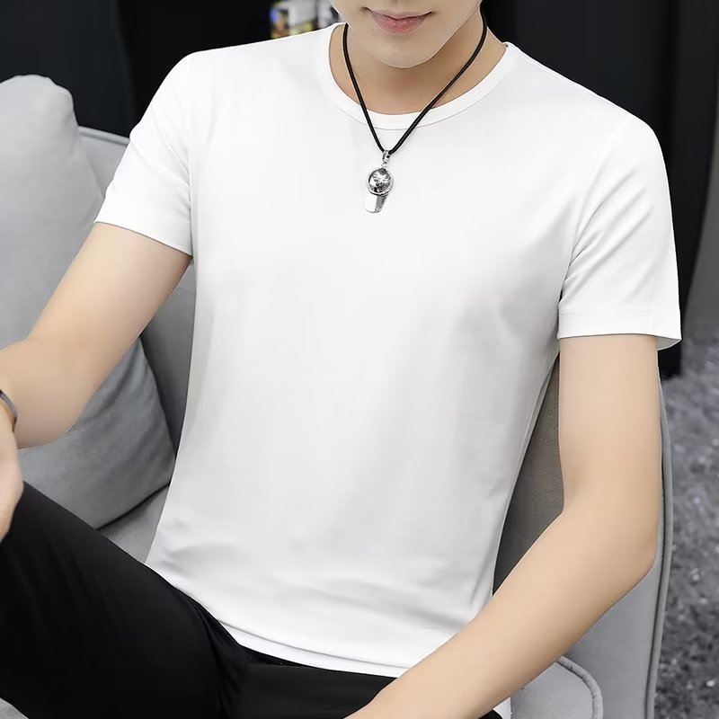 Men's summer short-sleeved sportswear T-shirt