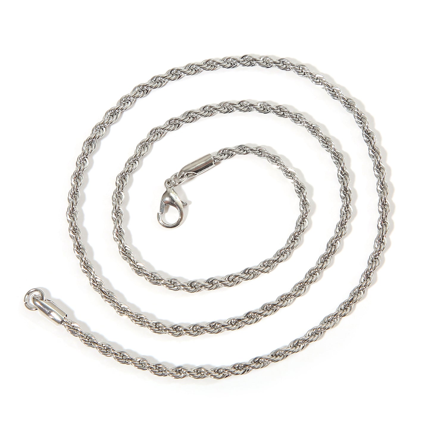 Men's Twist Chain Necklace Hip Hop Fashion Accessory