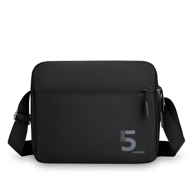 Mens Casual Waterproof Crossbody Bag with Large Capacity