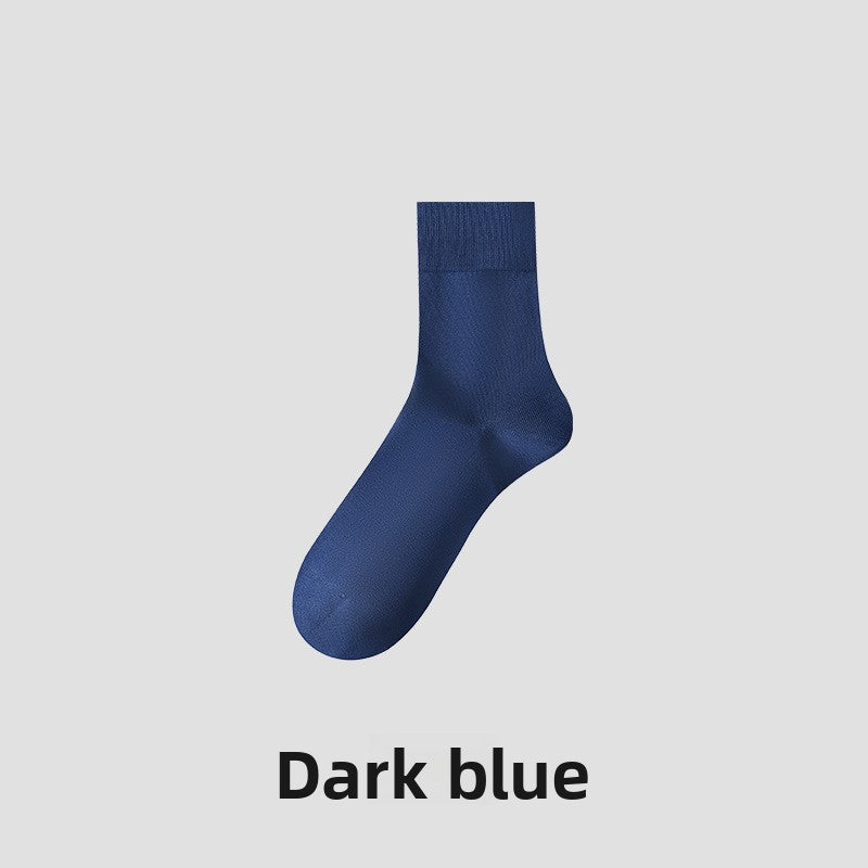 Mens Cotton Long Socks Antibacterial Deodorant