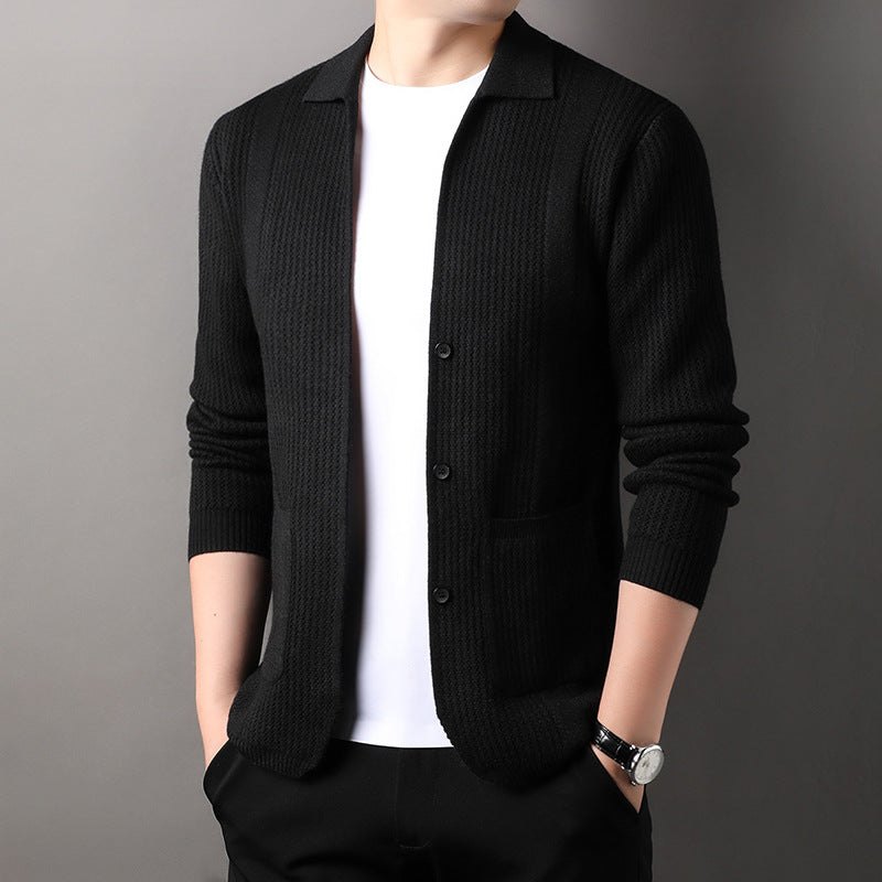 Mens Knit Cardigan