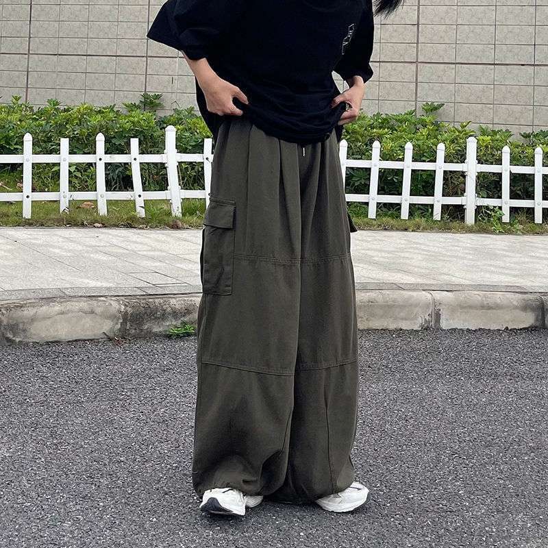 Mens Streetwear Casual Cargo Pants
