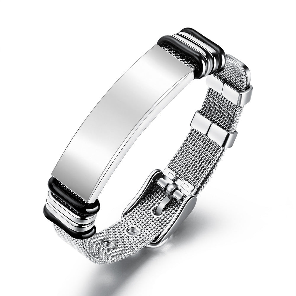 Mens Titanium Bracelet