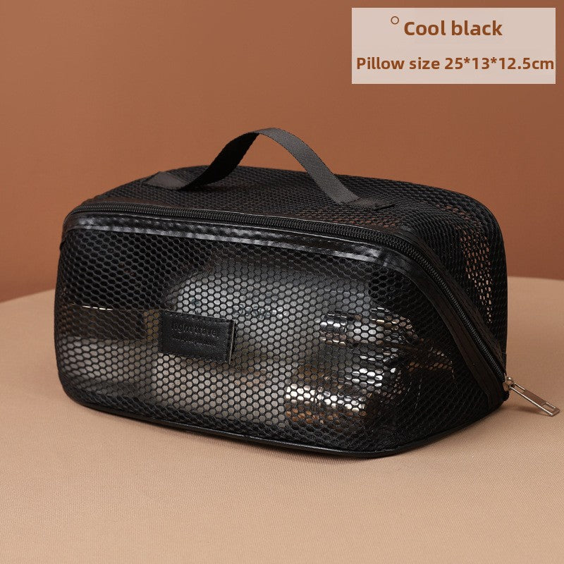 Mesh Cosmetic Bag Large Capacity Travel Toiletry Organizer