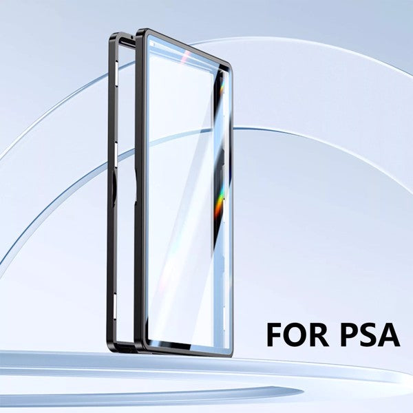 Metal frame + protective case