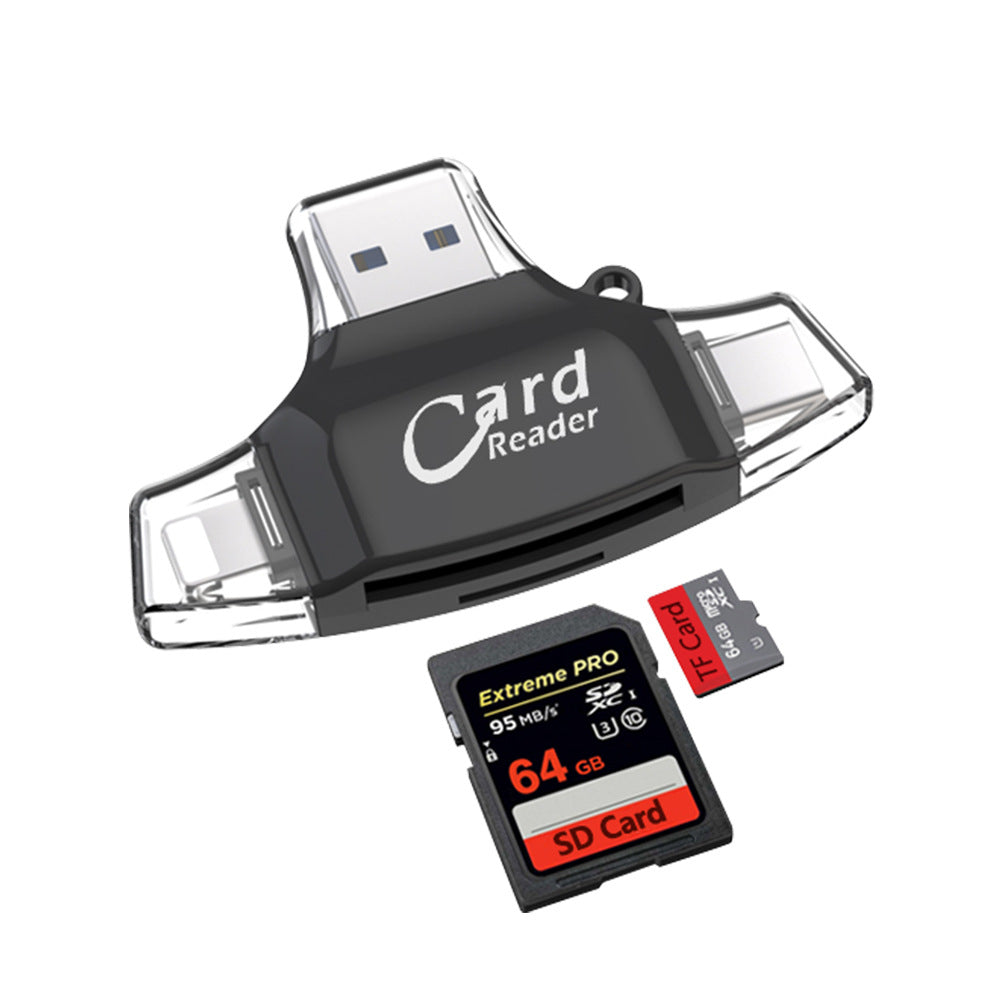 Metal SD/TF Card Reader
