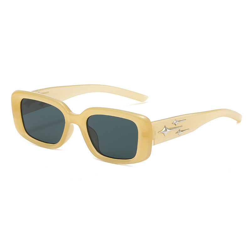 Meteor Square Frame Sunglasses UV Protection