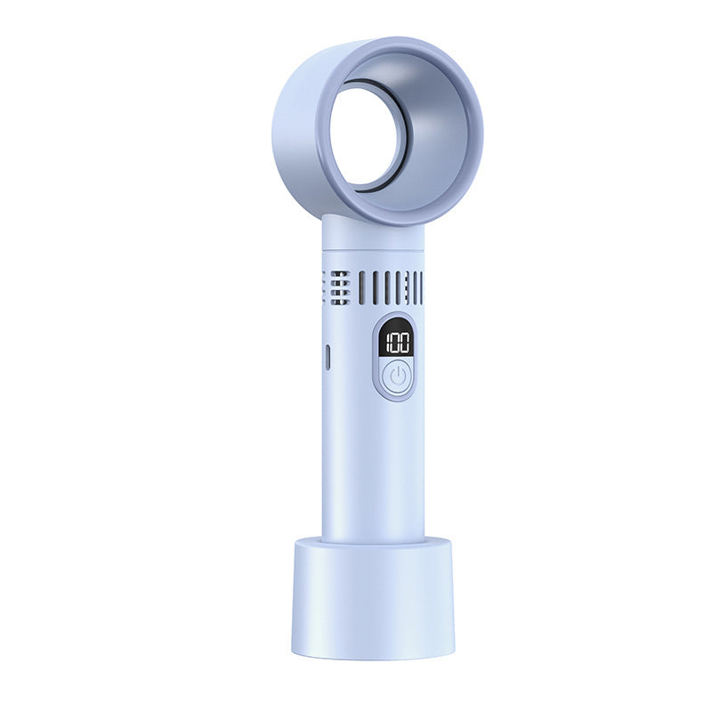 Mini handheld bladeless fan