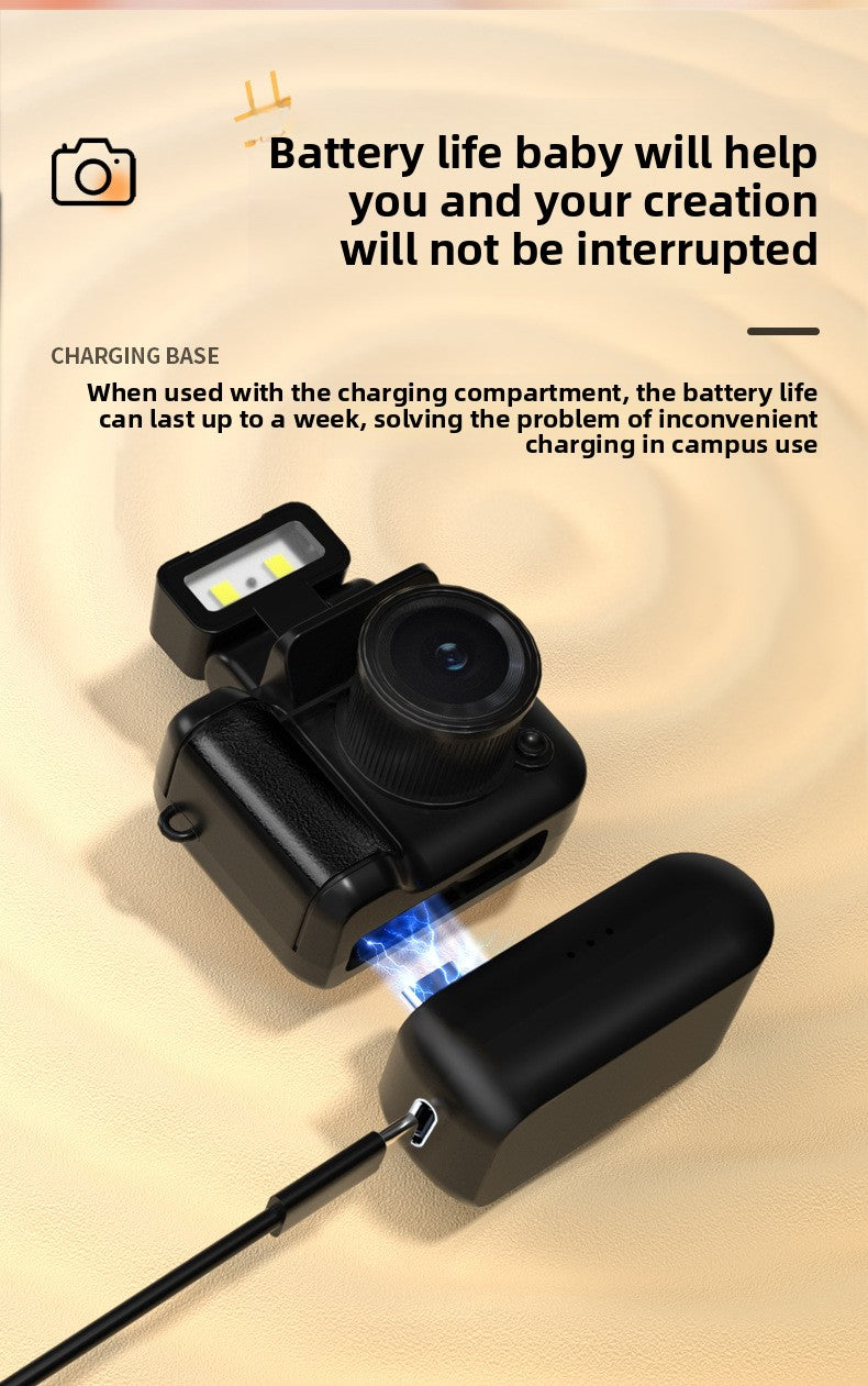 Mini Retro Digital Camera with Filter Effects
