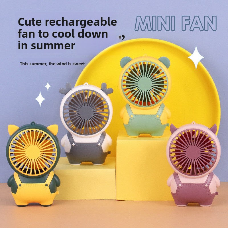Mini USB Rechargeable Desk Fan