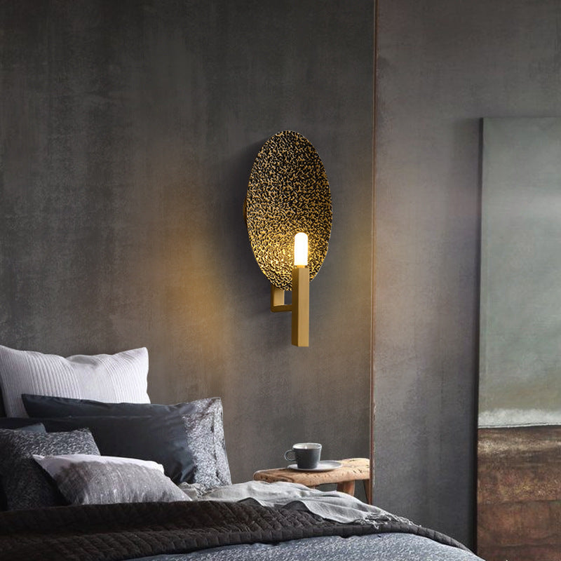 Minimalist Copper LED Wall Lamp