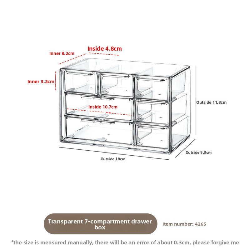 Mirror cabinet storage box