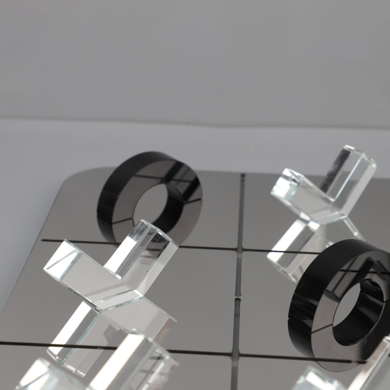 Modern Crystal XO Chessboard Decor