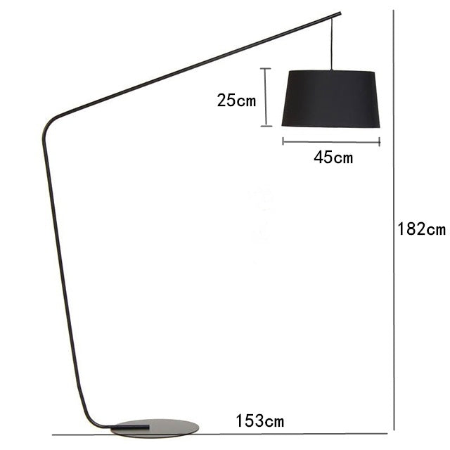 Modern Fishing Design Floor Lamp