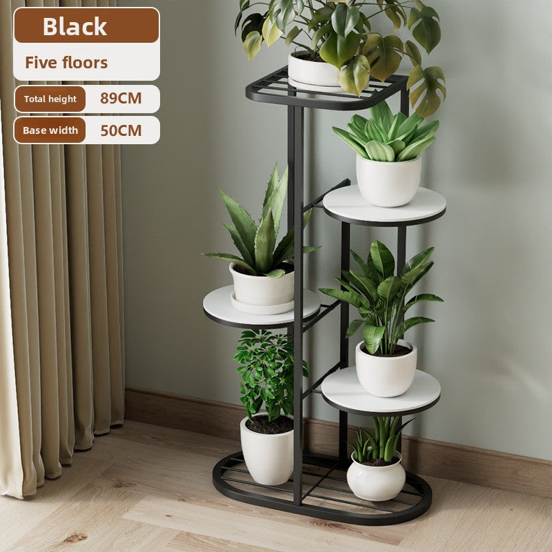 Modern Multi-tier Iron Flower Stand