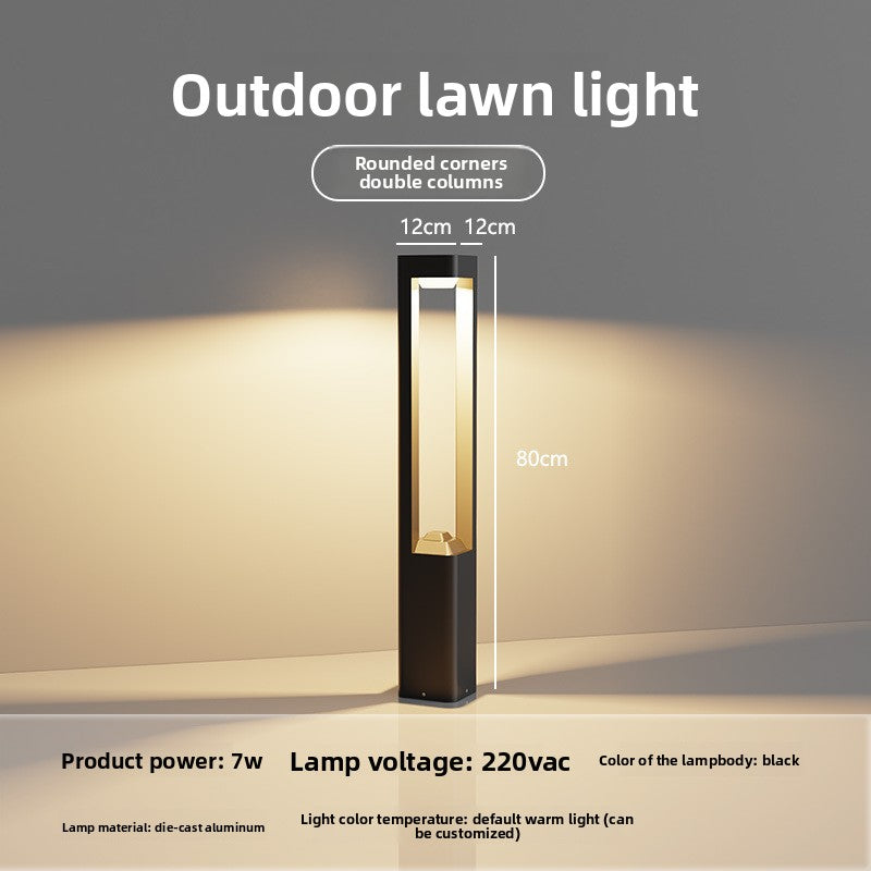 Modern Solar LED Lawn Light