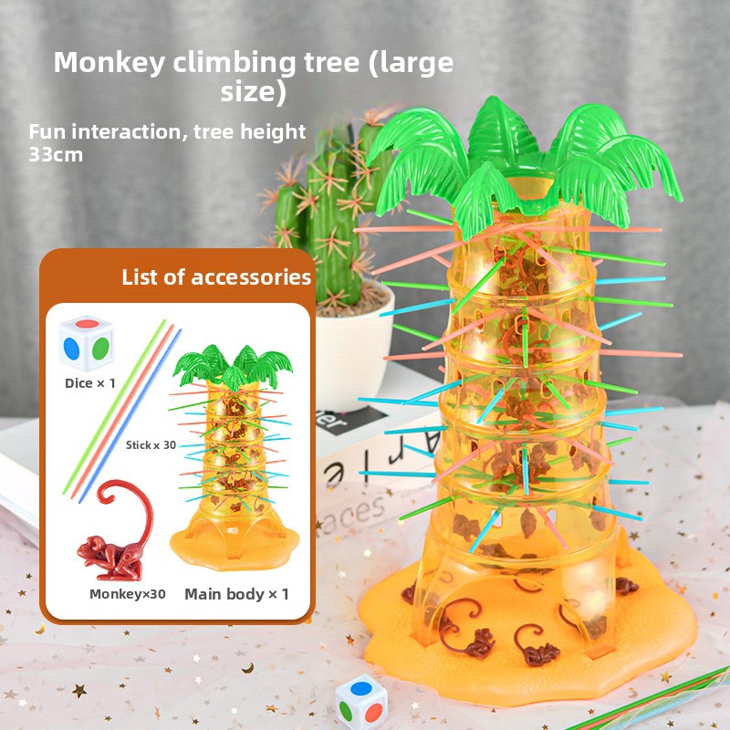 Monkey Climbing Tree Interactive Educational Toy