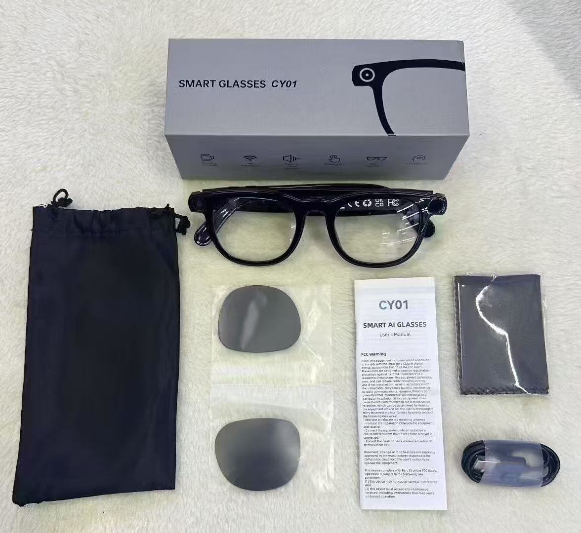 Multifunction Smart Glasses with Camera
