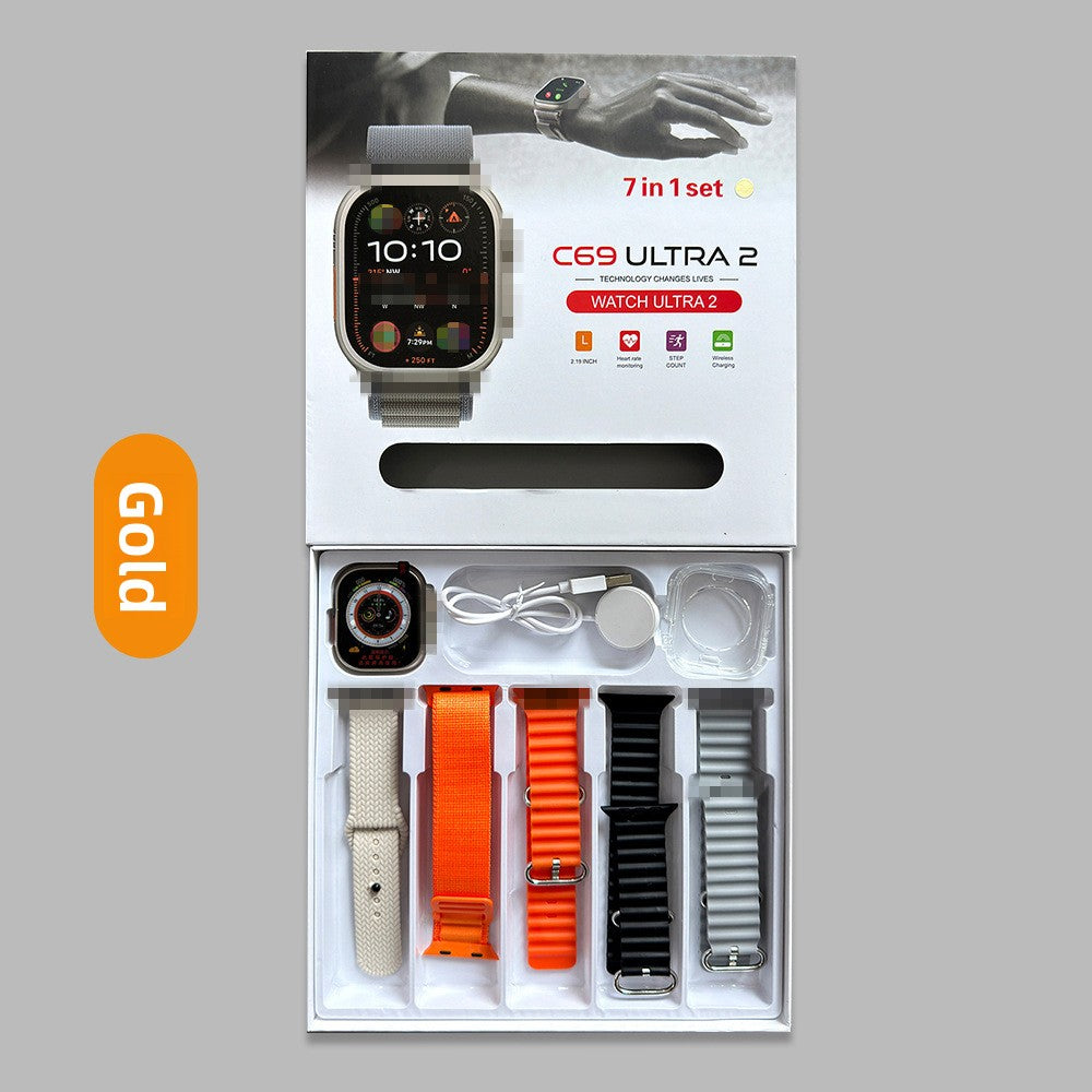 Multifunction Smartwatch with Changeable Straps
