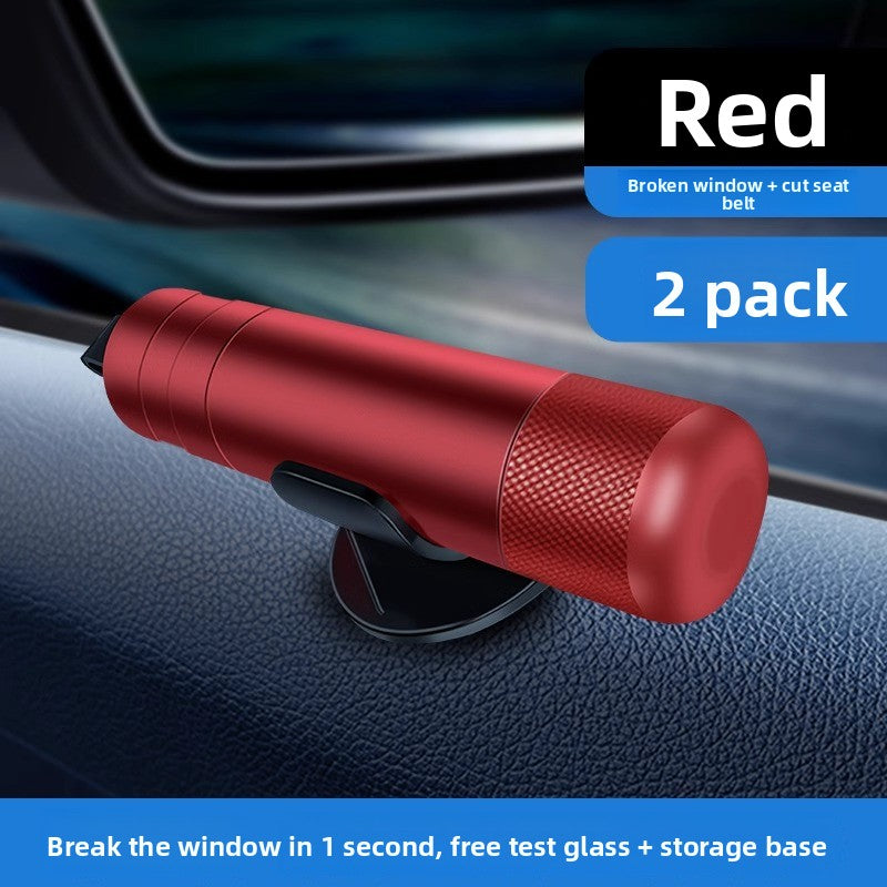 Multifunctional Car Emergency Safety Hammer with Window Breaker and Seatbelt Cutter