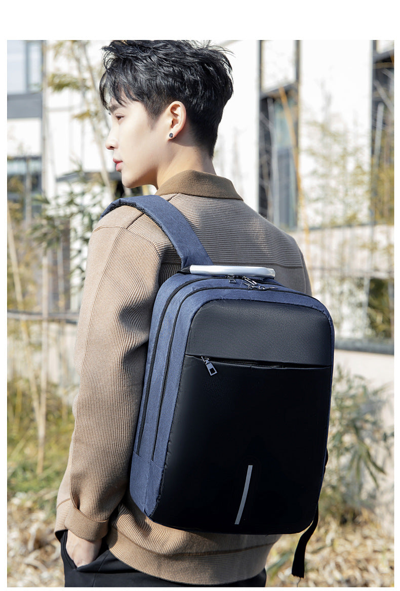Multifunctional Large Capacity Nylon Backpack for Business and School