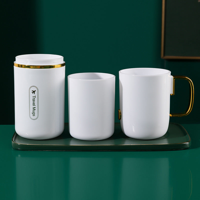 Multifunctional Portable Oral Care Storage Cup Set