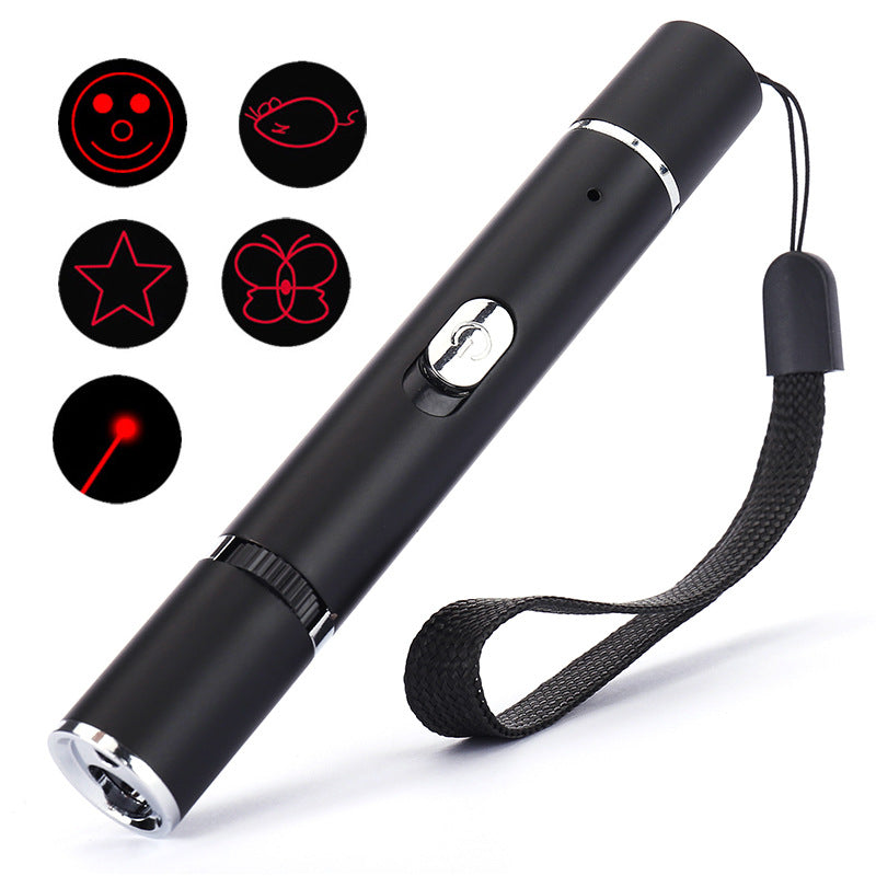 Multifunctional UV Pet Flashlight with Laser Patterns