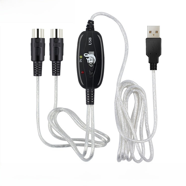 Music editing cable connection