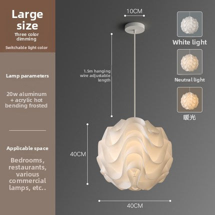 Nordic Floral LED Chandelier