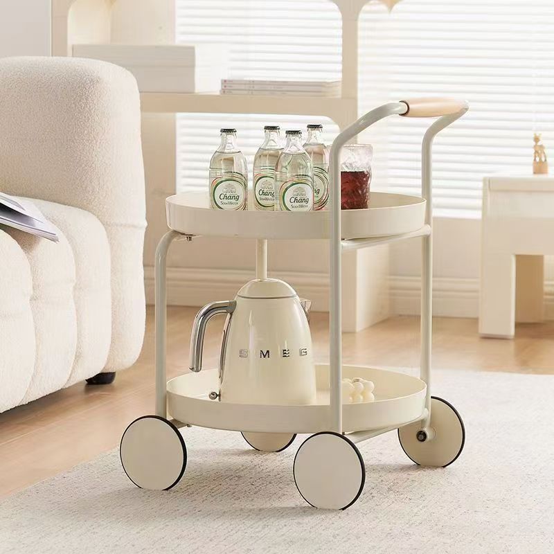 Nordic Movable Storage Side Table