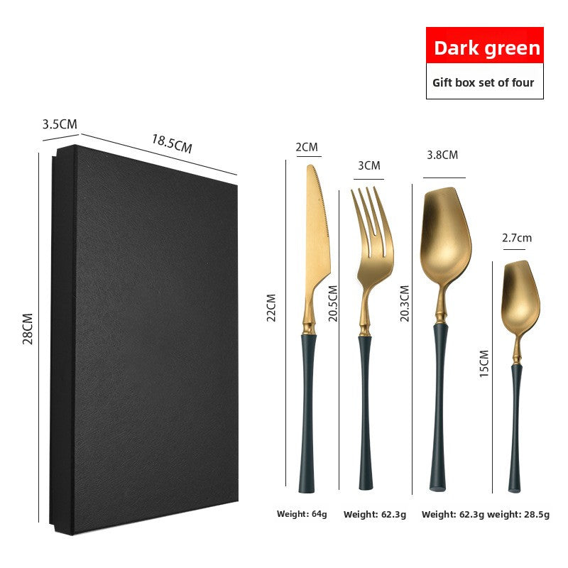 Nordic Style 304 Stainless Steel 4-Piece Cutlery