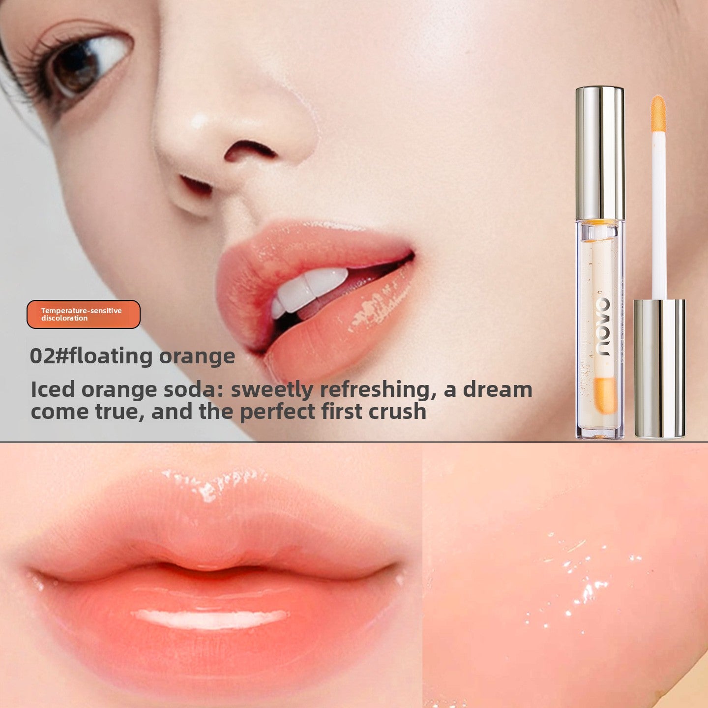 Novo Hydrating Glass Lip Gloss