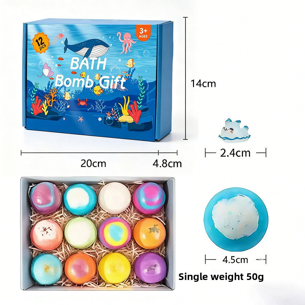Ocean Bath Salt Balls for Children