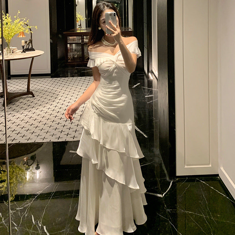 Off-shoulder dress