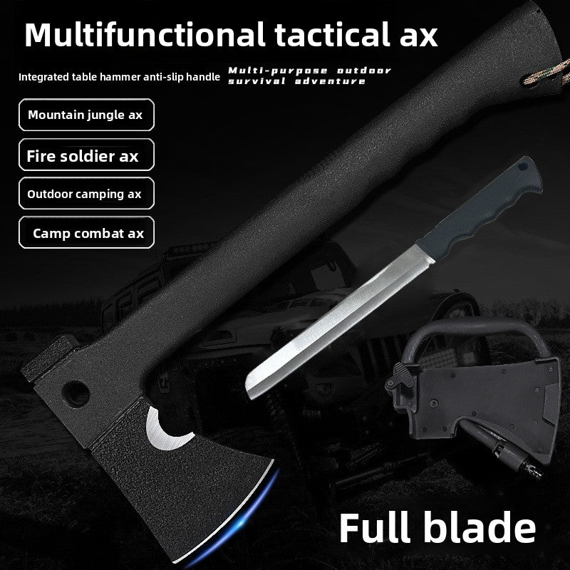 Outdoor multi-functional axe