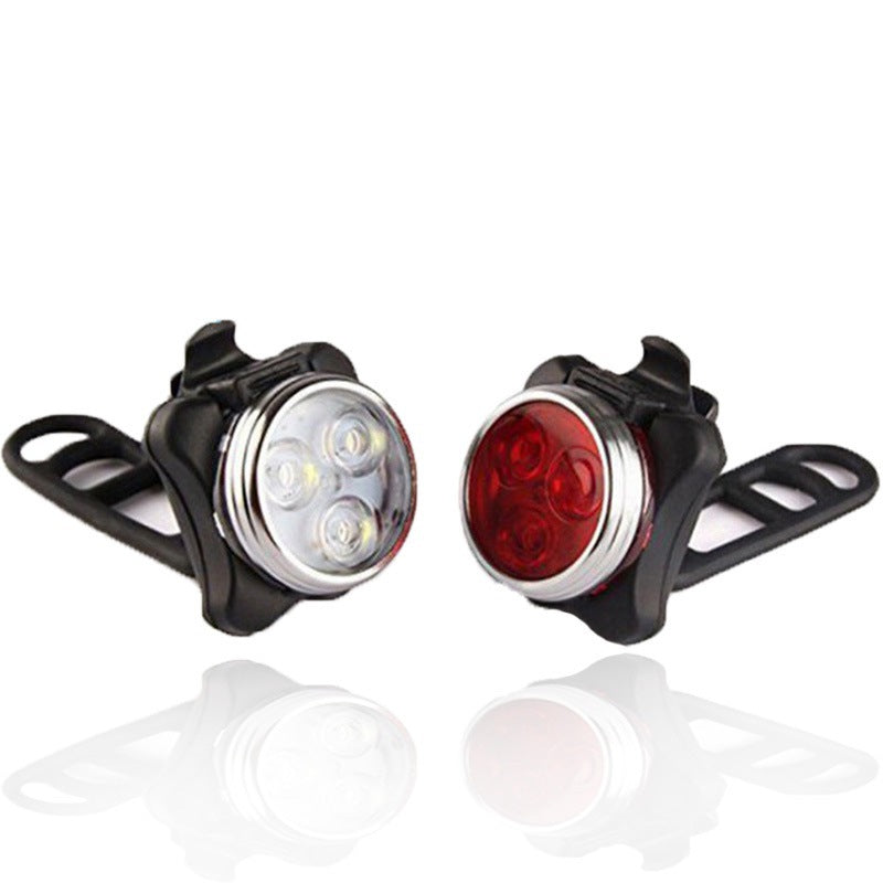 Outdoor riding USB charging headlight