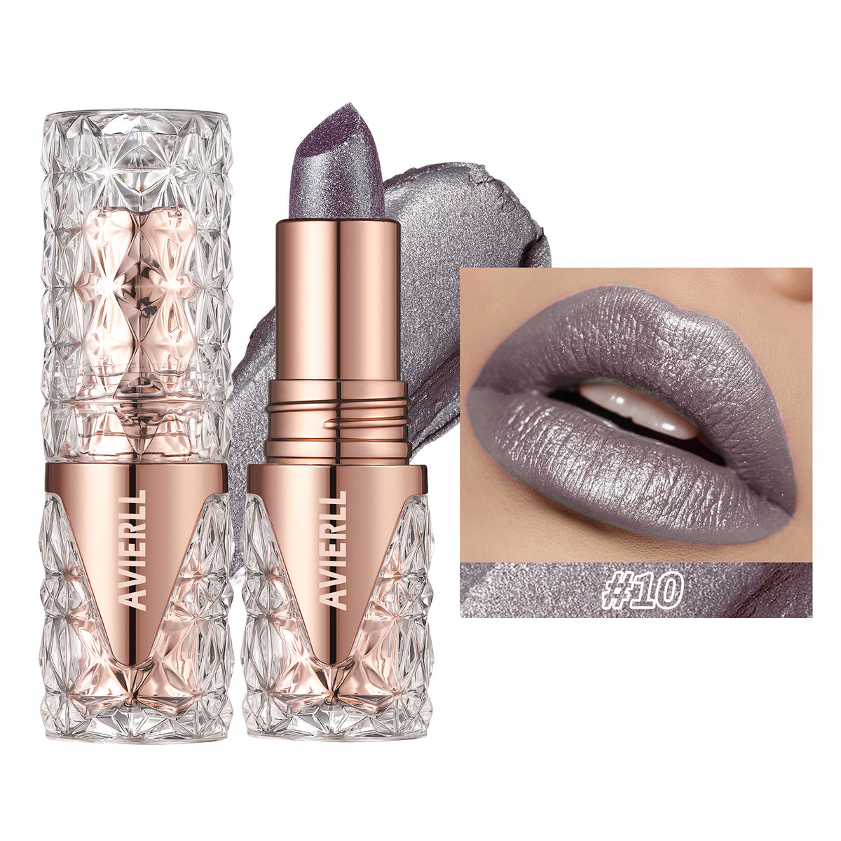 Pearlescent Shimmer Lipstick