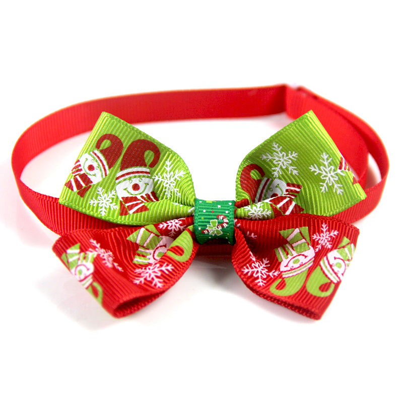 Pet bow tie bow-shaped jewelry collar