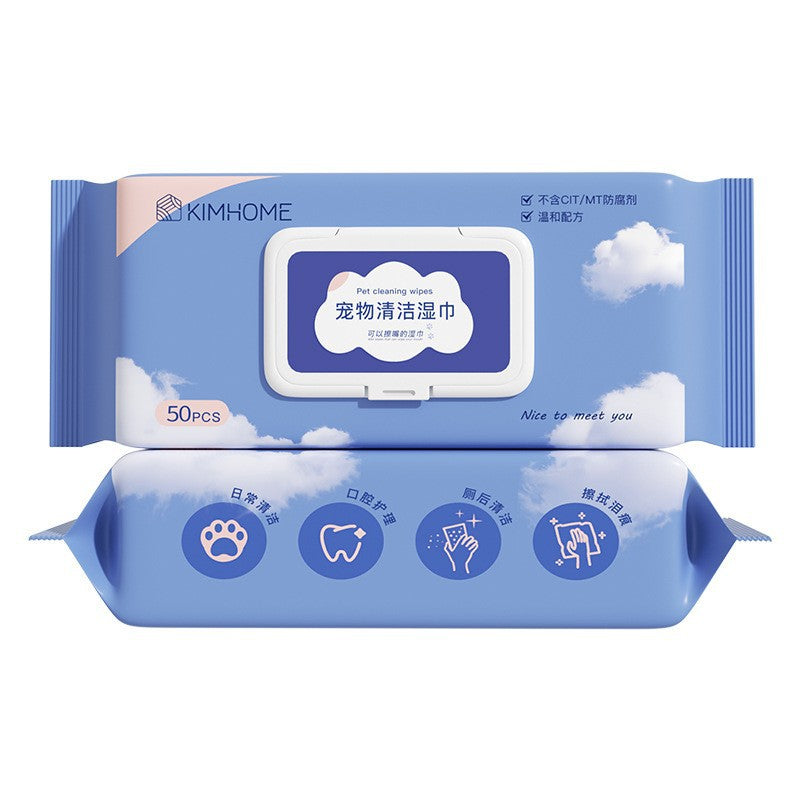 Pet Cleaning Wipes for Eyes and Ears