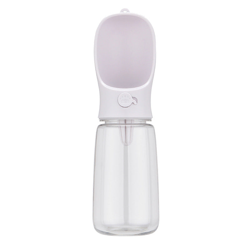 Pet dog traveling water cup, outdoor water bottle, outdoor drinking and feeding water dispenser