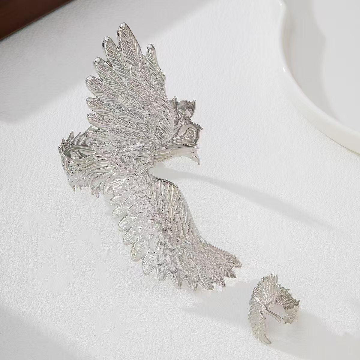 Phoenix Bracelet and Ring Set