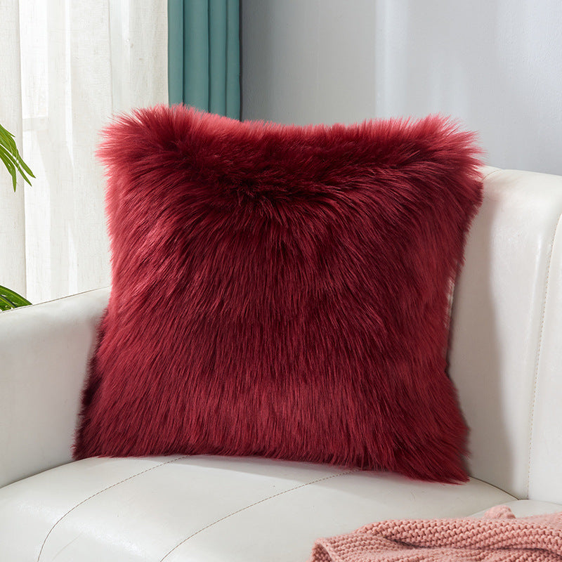 Pillowcase Plush Pillow Cushion Sofa Bay