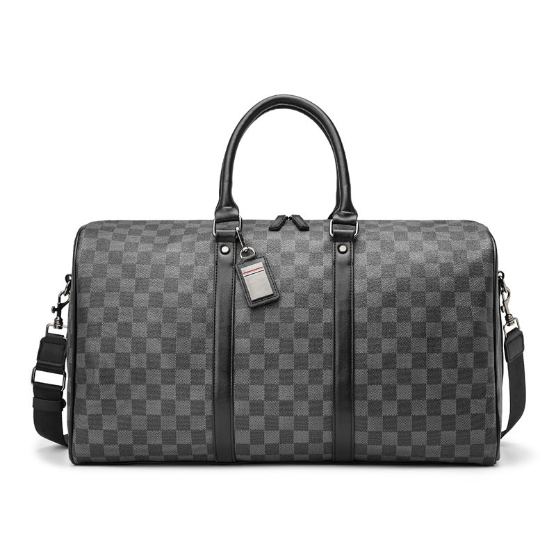 Plaid Crossbody Travel Bag
